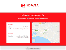 Tablet Screenshot of hispaniaseguridad.com